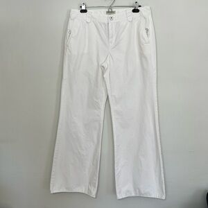 BANANA REPUBLIC Wide Leg Cotton Pants